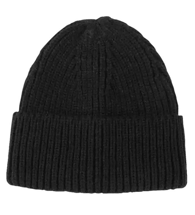 Generic Black Knit Beanie