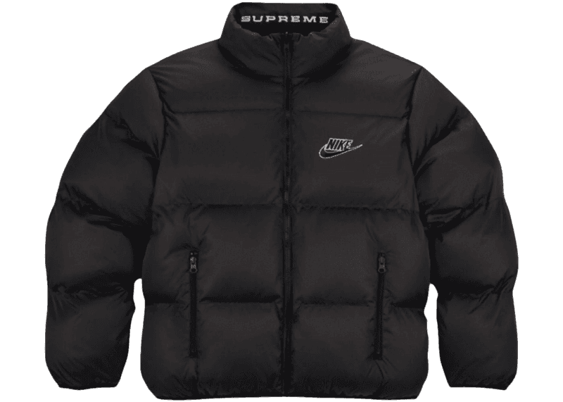 Supreme Nike Reversible Puffy Jacket - Black