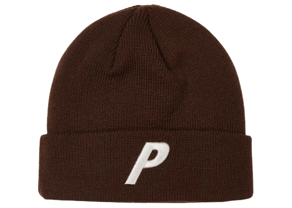 Palace 3D P Beanie - Brown