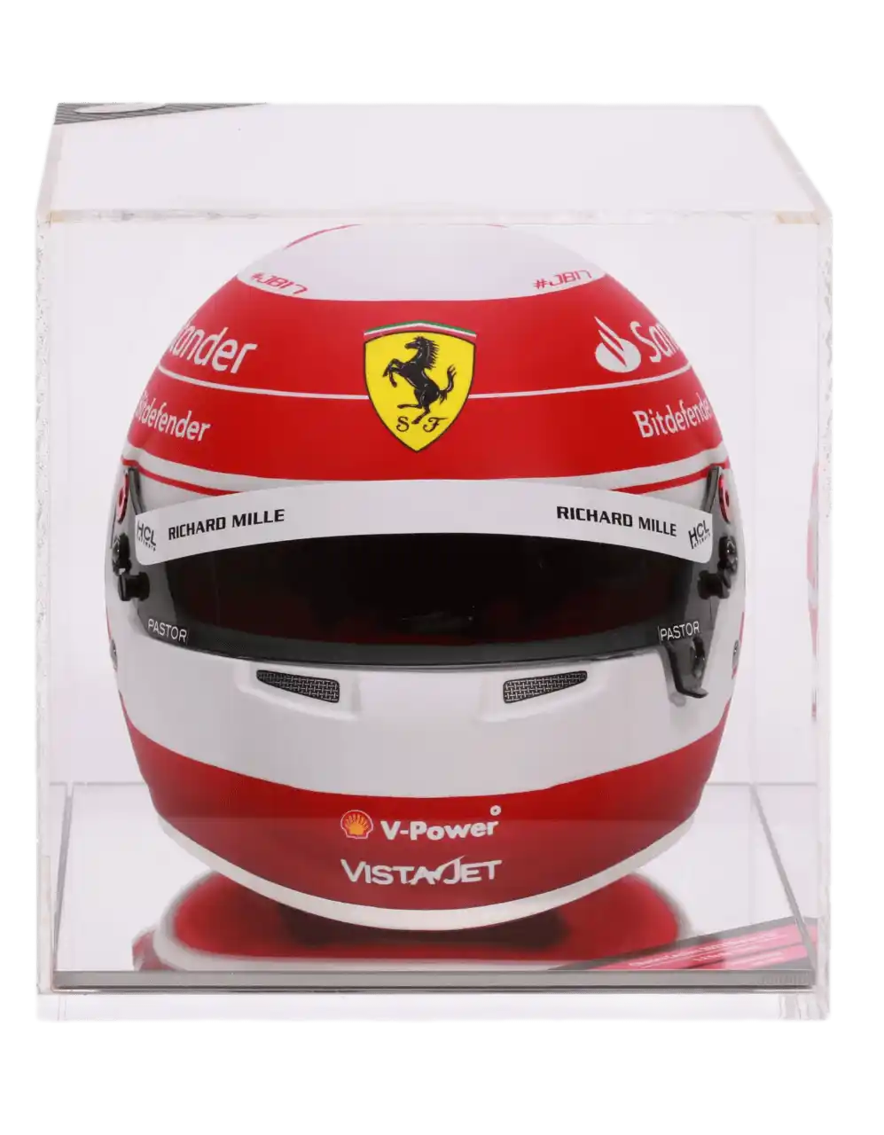 2023 Charles Leclerc Mini Helmet in 1:2 Scale - Monaco Special Edition