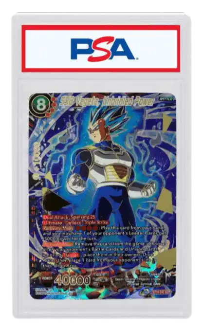 SSB Vegeta 2022 Dragon Ball Super TCG Realm of the Gods (Secret Rare)