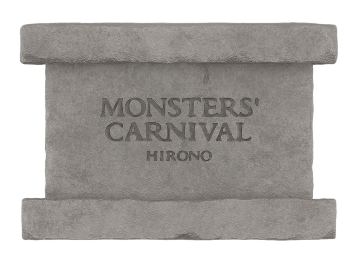 Hirono Monsters' Carnival Series Figures-Scene Prop