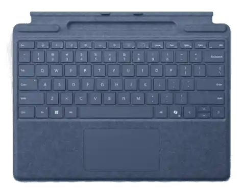 Surface Pro Keyboard With Pen Storage - Sapphire