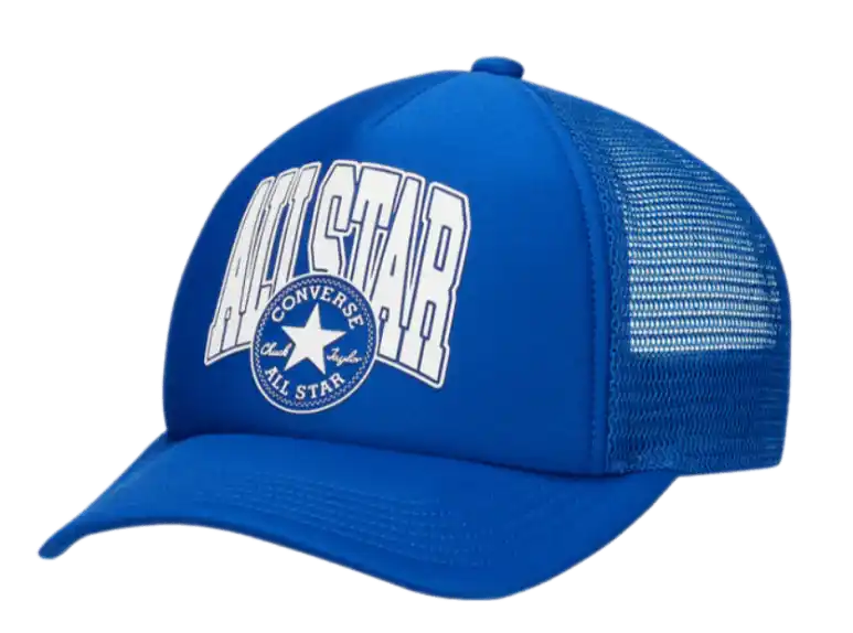 Converse Retro College Trucker Hat - Blue
