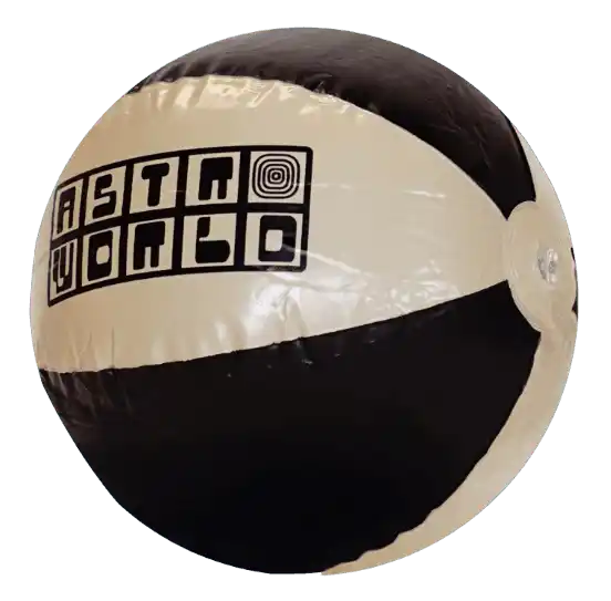 Travis Scott Astroworld Beach Ball - Black/Tan