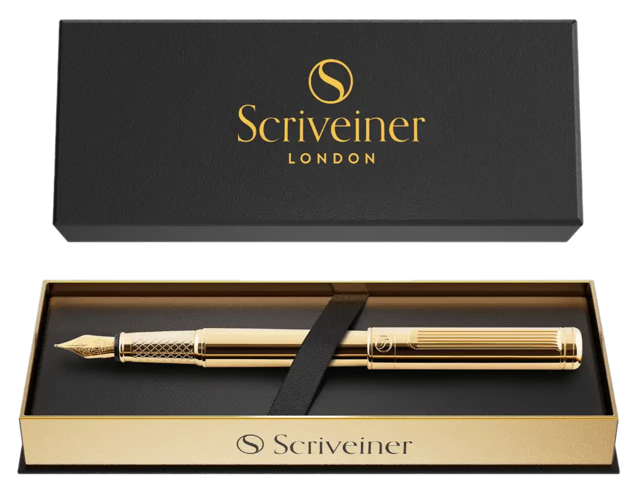 Scriveiner Gold Luxury Fountain Pen