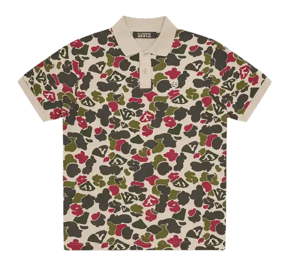BBC Duck Camo Polo Shirt - Multi Camo