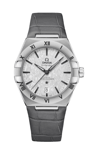 Omega Constellation - 39mm, Steel On Leather