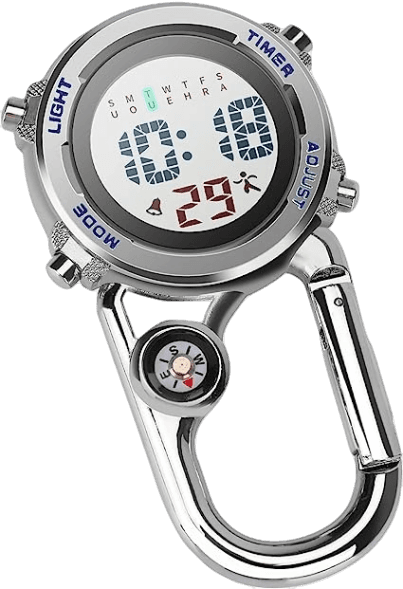 Aceshop Carabiner Watch Digital Clip