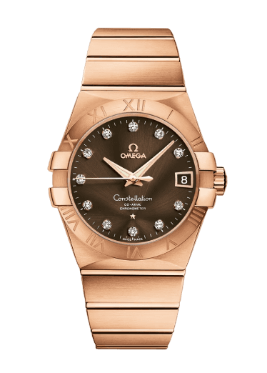 Omega Constellation - 38mm, Red Gold On Red Gold