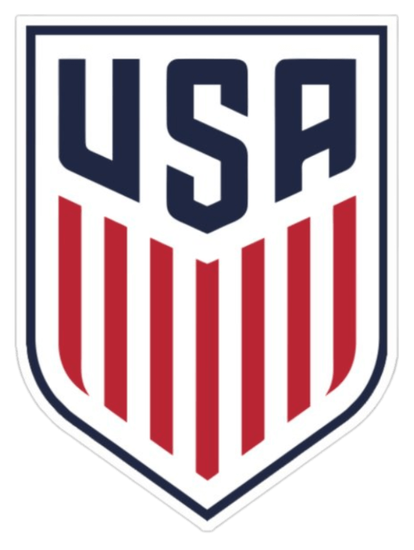 USA Football Team Logo Sticker