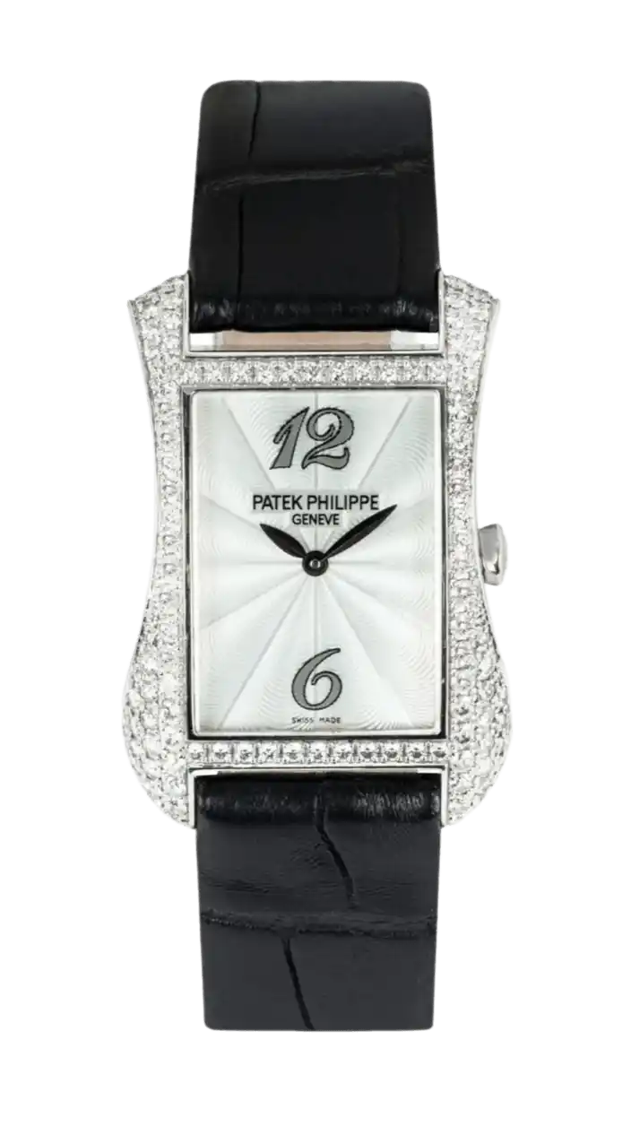Patek Philippe Gondolo Mother Of Pearl White Dial - 27mm, White Gold (2006)