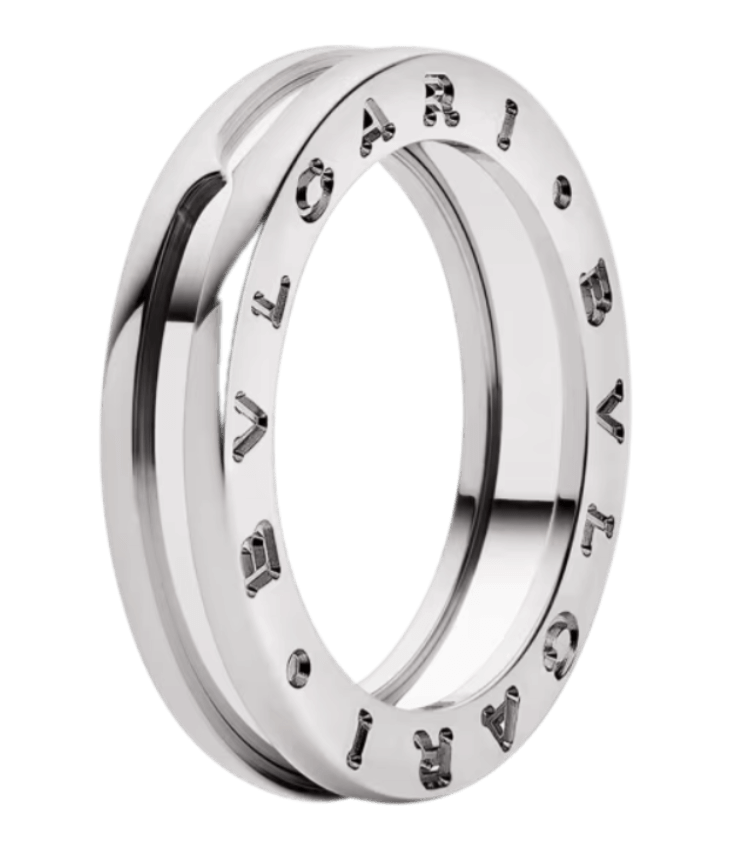 Bvlgari B.zero1 One-band Ring - White Gold