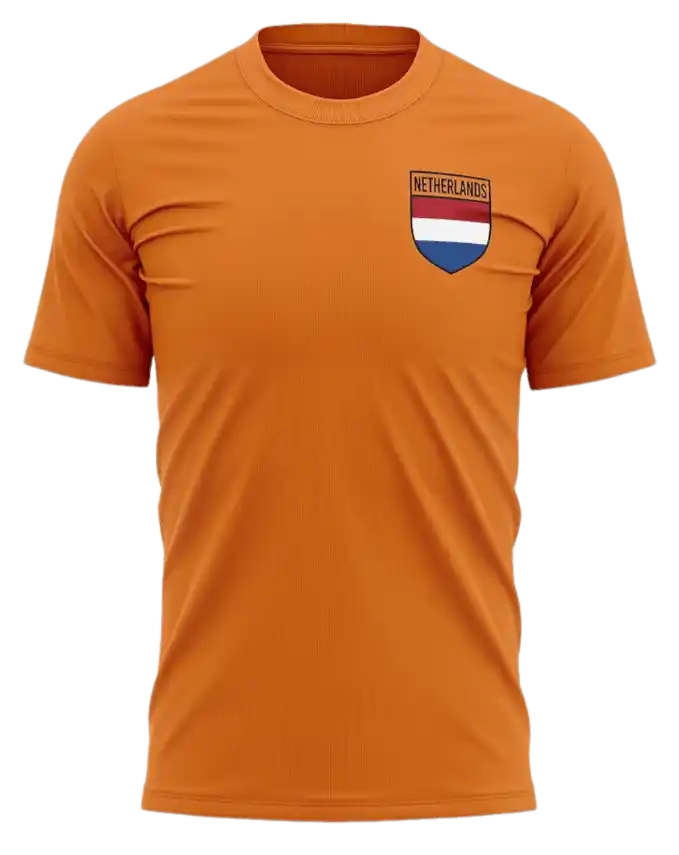 Netherlands Football Shirt Retro