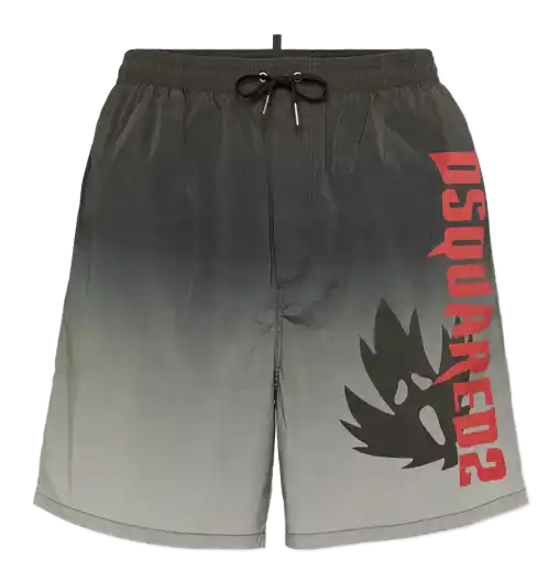 Dsquared2 Swim Boxer - Grey/Black