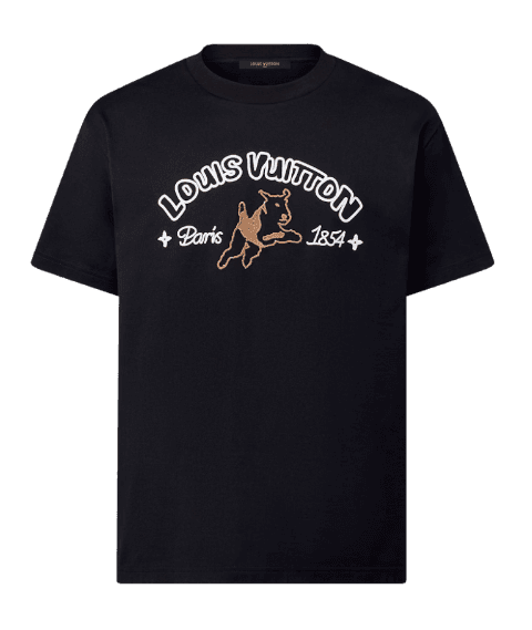 Louis Vuitton Embroidered Cotton T-Shirt