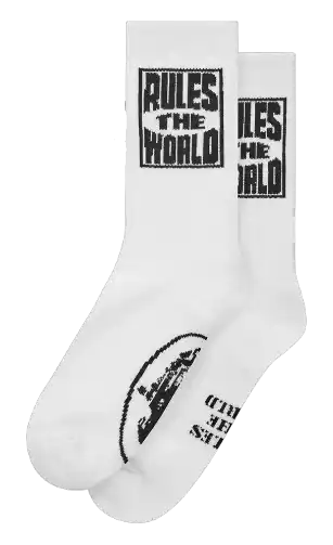 Corteiz RTW Socks - White