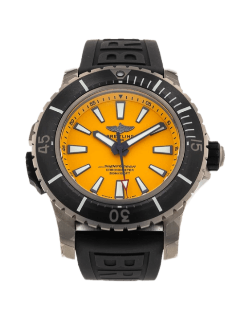 Breitling SuperOcean Yellow Dial - 48mm, Titanium (2022)