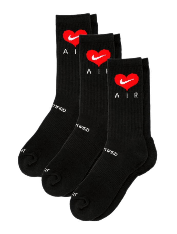 Nike x Drake Certified Lover Boy Socks (3 Pack) - Black