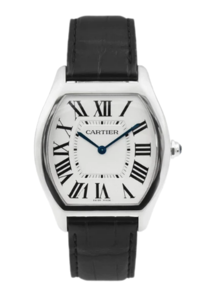 Cartier Tortue - 38mm, White Gold (2016)