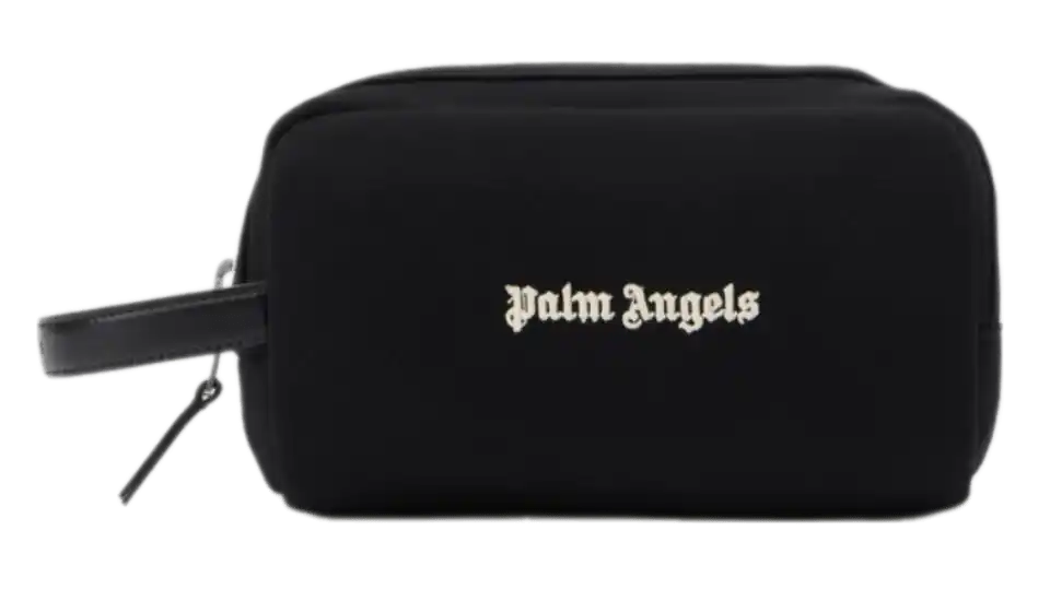 Palm Angels Classic Logo Pouch - Black