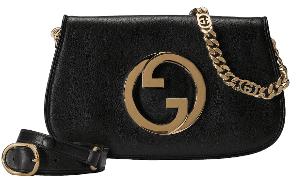 Gucci Blondie Shoulder Bag - Black