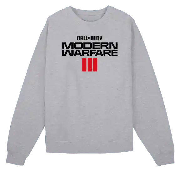 Call of Duty: Modern Warfare III Wordmark Ash Heather Sweatshirt