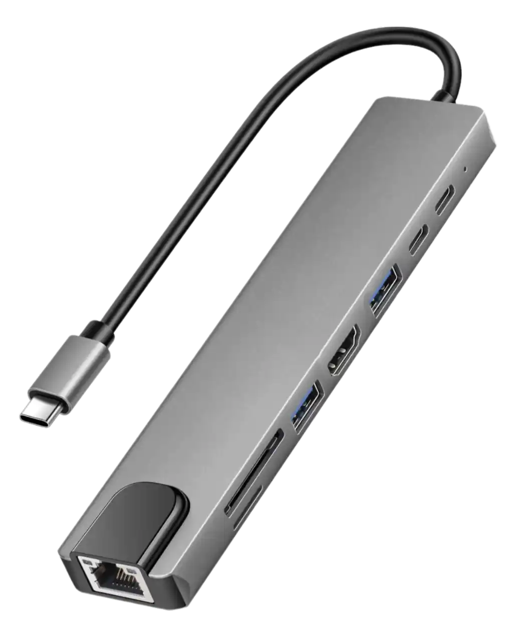 USB C Hub 8-in-1 Laptop Docking Station