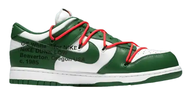 Nike Dunk Low Off-White Pine Green