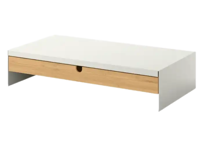 ELLOVEN Monitor Stand - White