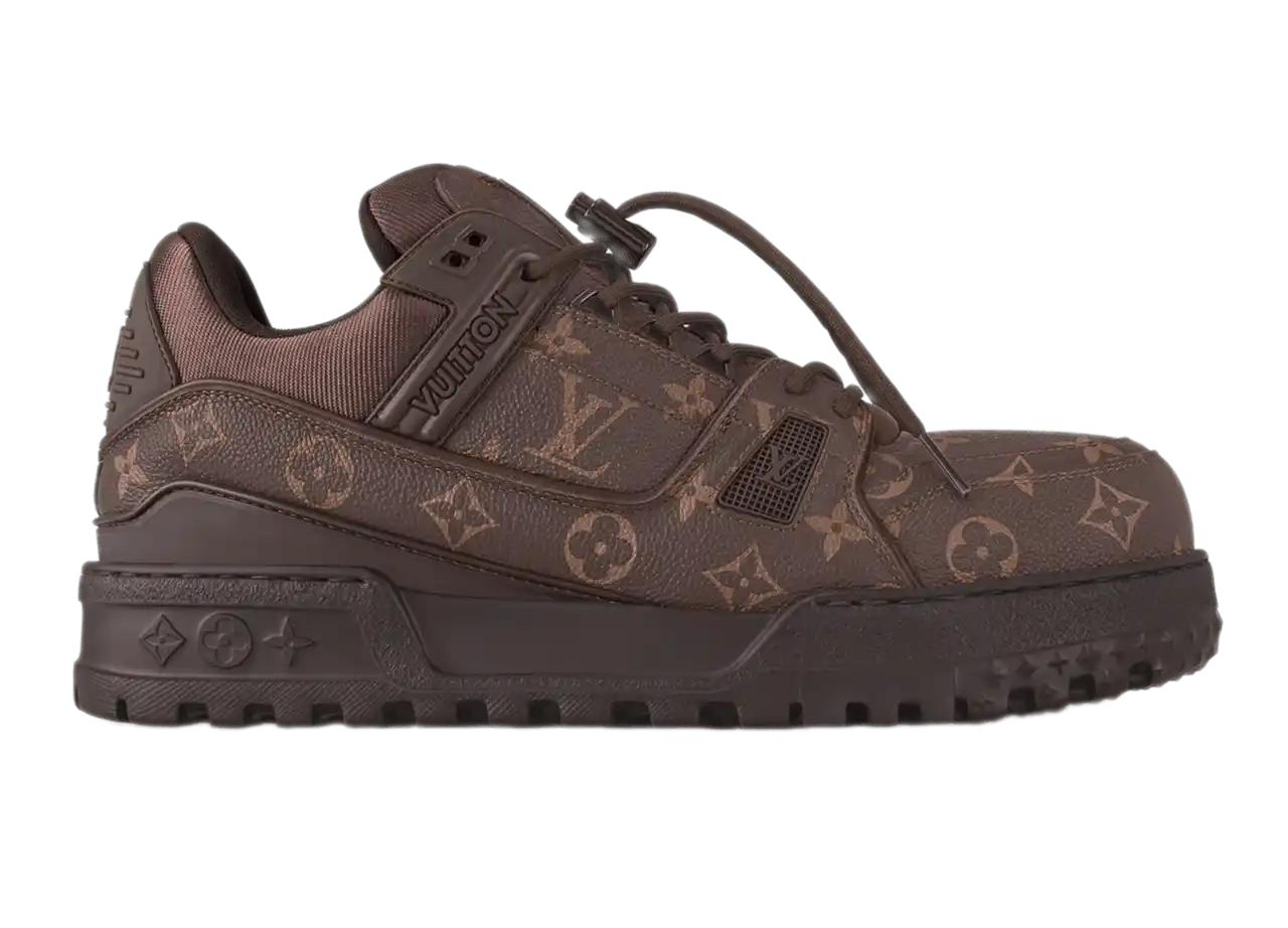 LV Trainer Maxi Sneaker Monogram Calf Leather - Ebene