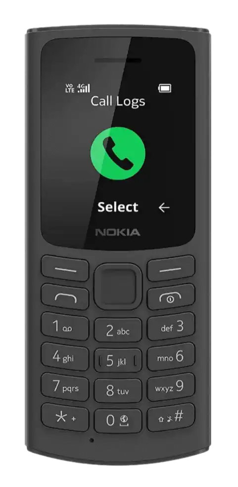 Nokia 105 - Black, 4GB