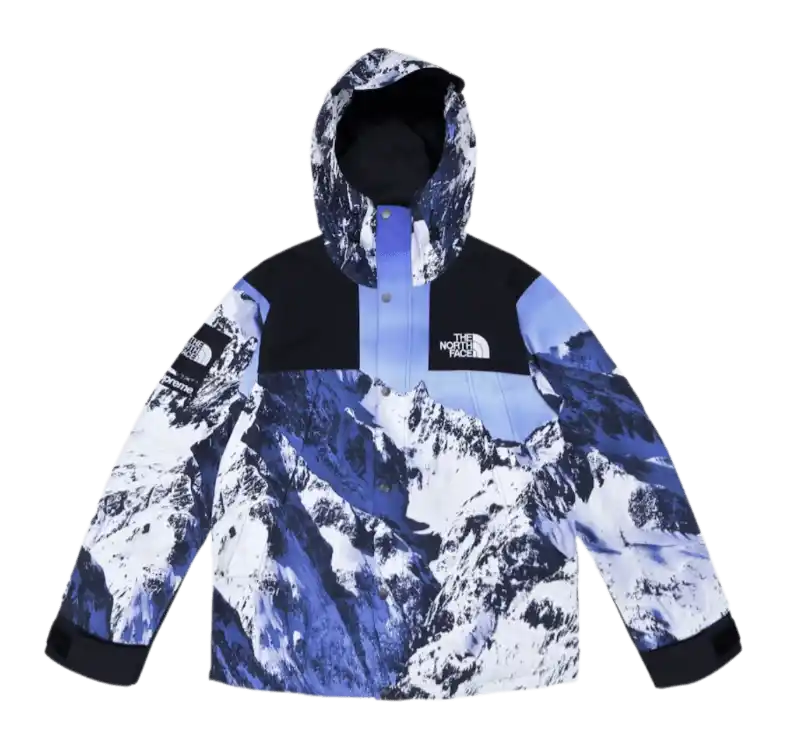 Supreme The North Face Mountain Parka - Blue/White