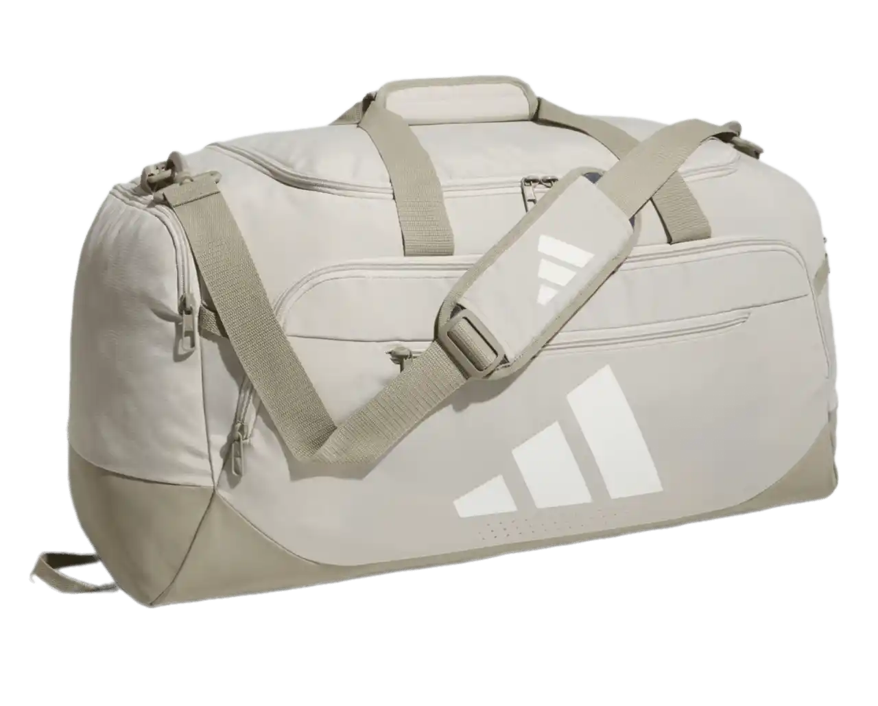 Adidas Defender 5 Medium Duffel Bag - Beige / Putty Beige