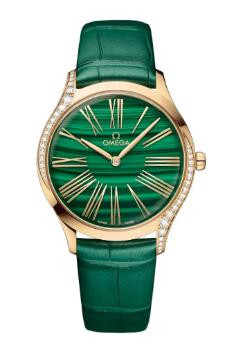 Omega De Ville Trésor - 36mm, Moonshine Gold On Leather