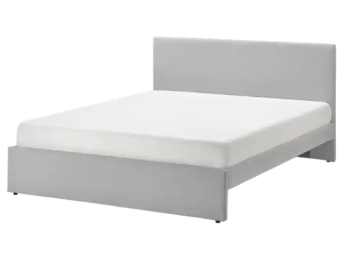 GLADSTAD Bed Frame - Light Gray