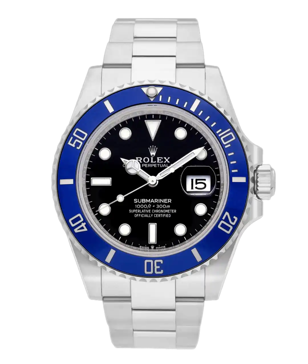 Rolex Submariner Black Dial (Cookie Monster) - 41mm, White Gold (2022)