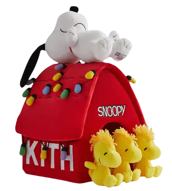 Kith x Peanuts Snoopy Doghouse Plush - Multicolor