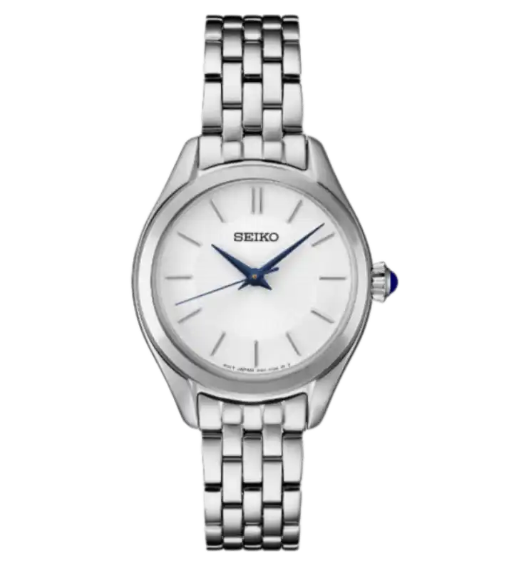 Seiko Essential White Dial (SUR537) - 29mm, Steel