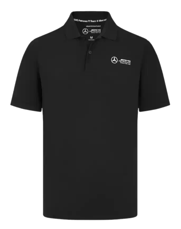 Mercedes AMG Petronas F1 Polo - Black