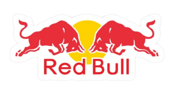 Red Bull Logo Sticker