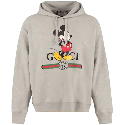 Gucci x Disney Mickey Mouse Hoodie - Grey