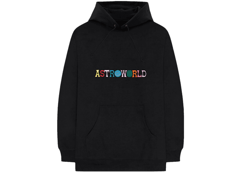 Travis Scott Astroworld Logo Hoodie Men's - Black