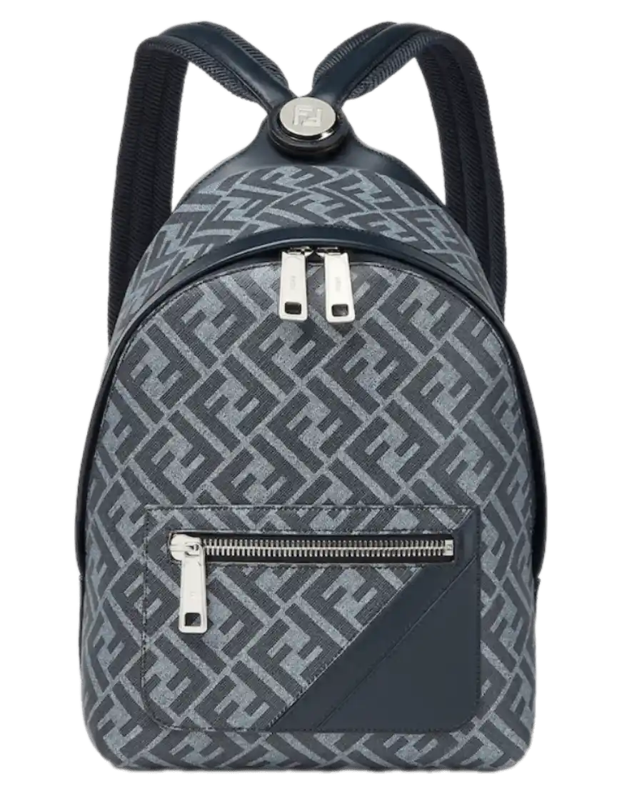 Fendi Chiodo Small Fendi Diagonal - Blue