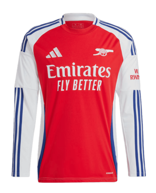 Arsenal 24/25 Long Sleeve Home Jersey