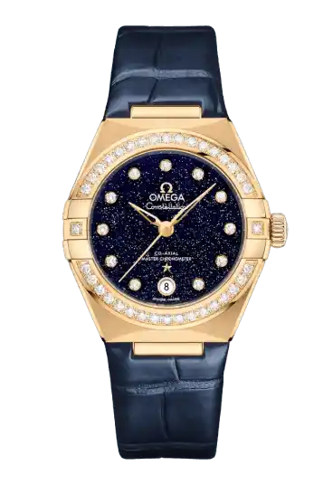 Omega Constellation - 29mm, Yellow Gold On Leather