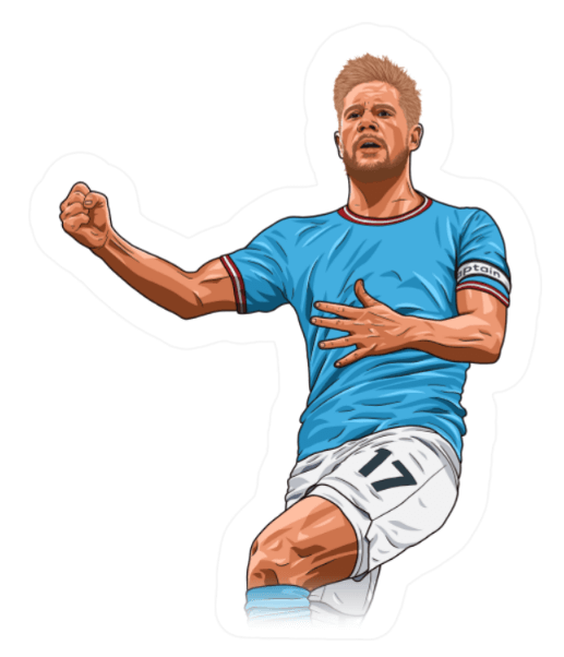 Kevin De Bruyne, Manchester City Sticker