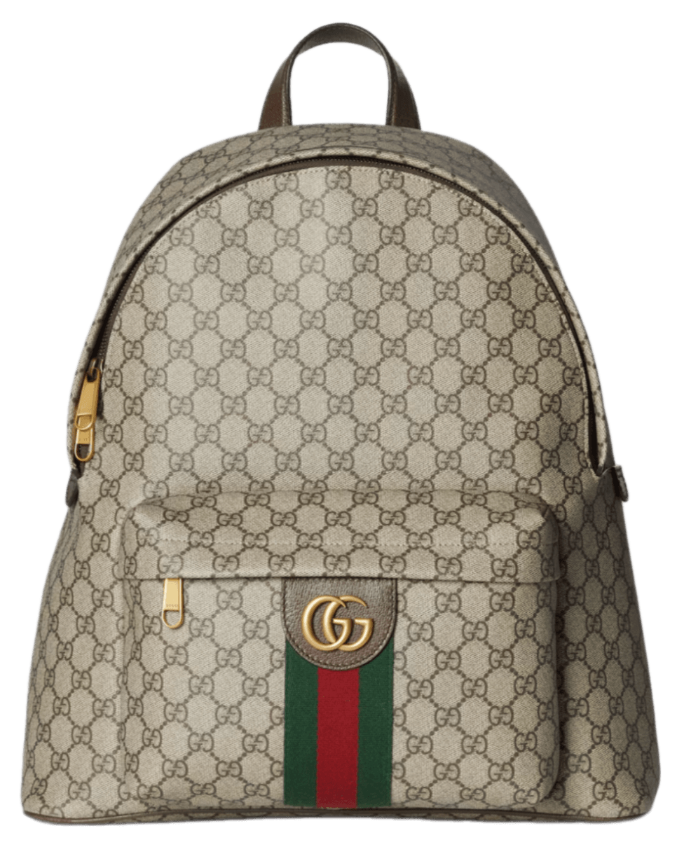 Gucci Ophidia Medium Backpack - Beige/Brown