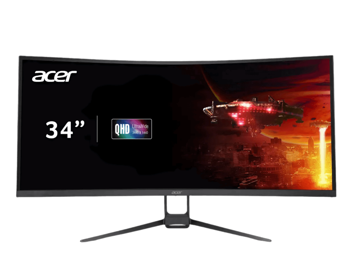 Acer 34" Nitro ED3 Curved Gaming Monitor
