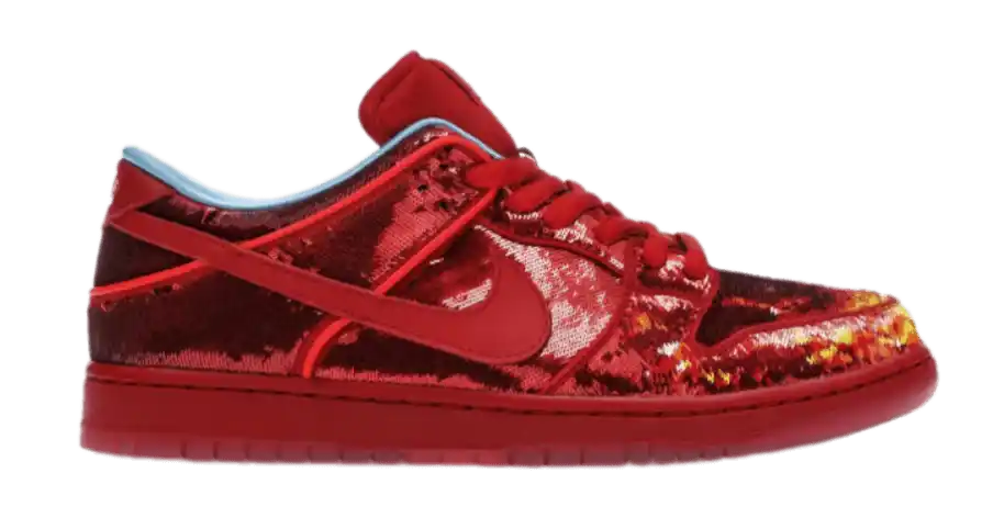 Nike SB Dunk Low The Wizard of Oz Ruby Red Slipper (Golden Ticket)